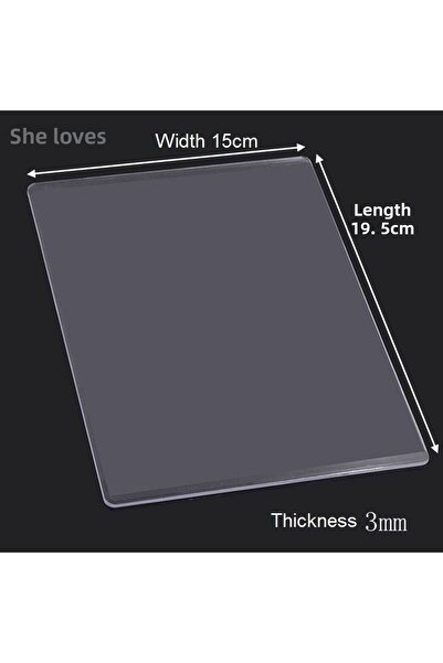 Choice 3mmL000YI0565-1 Chzimade 3mm 5mm Die Cutting Embossing Machine Durable Plastic Plates Replacement Pa