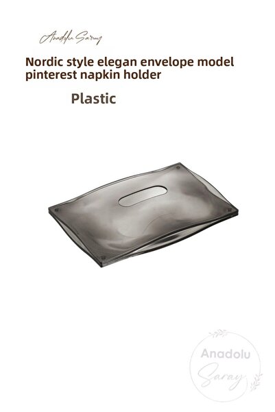 Anadolu Saray Model de plic în stil nordic Suport pentru șervețele Mica Cutie decorativă pentru șervețele elegante