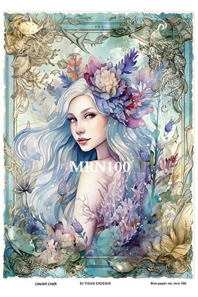 LİNEART ورق ديكوباج نحاسي - MRN100، 29x42 سم