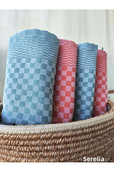 serelya 40x60cm Πετσέτα επιτραπέζιων σκευών κουζίνας με πορτοκαλί και πράσινο...