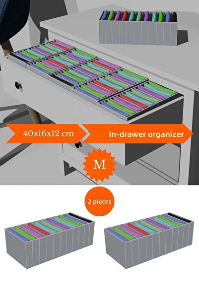 Spartek home textile 2 Τεμάχια - Μεσαίο 11 Διαμερίσματα Συρταριέρα Organizer ...