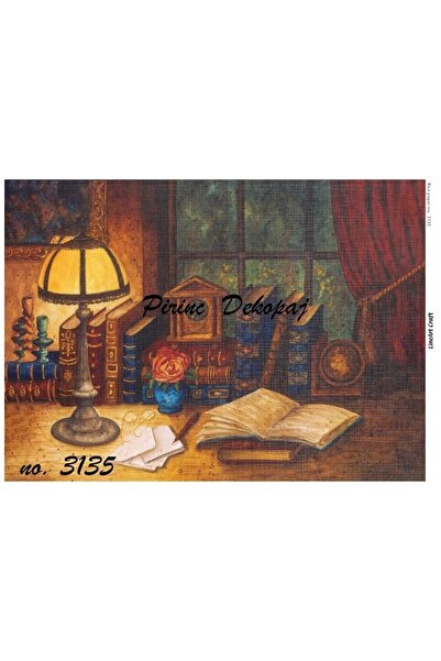 LİNEART Lineart Brass Decopage No:3135