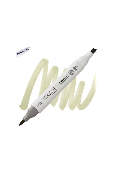Shinhan Art Touch Twin Brush Pen : Double Sided Marker : Y169 Putty