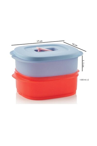 Tupperware Micro Cup Microwave Oven Heating Feeding Bowl 2 pcs