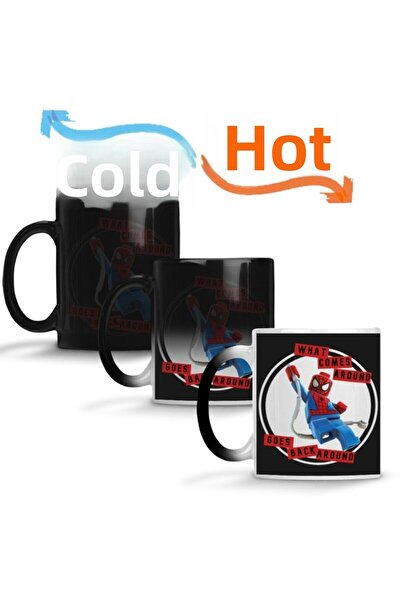 Baskı Dükkanı Spidey What Comesaround Lyric يتميز بكوب سبايدرمان السحري من ال...