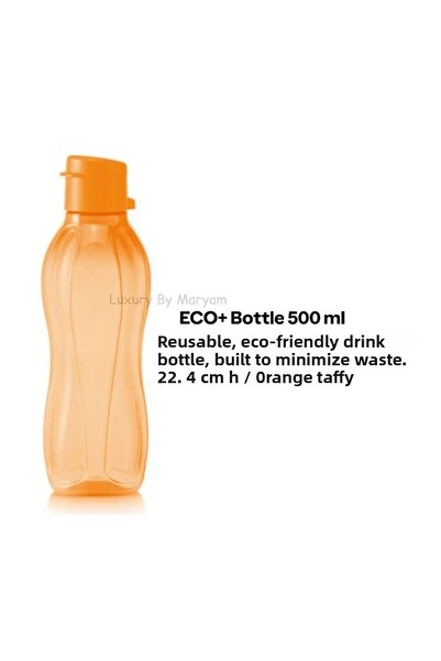 GE ACCESSORİES Orange Tuppperware 500 ml Water Bottle