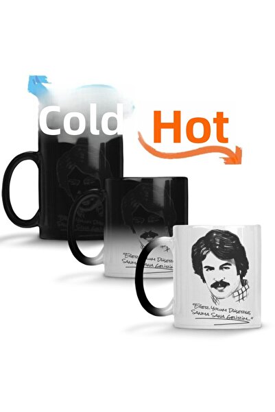 Baskı Dükkanı فيردي تايفور لا تخمين أنني سأعود إليك وعد كوب سحري من البورسلين