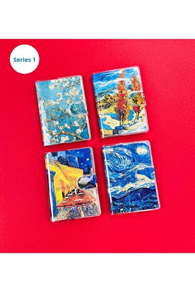 Gift Moda مجموعة من 4 دفاتر ملاحظات كلاسيكية إبداعية