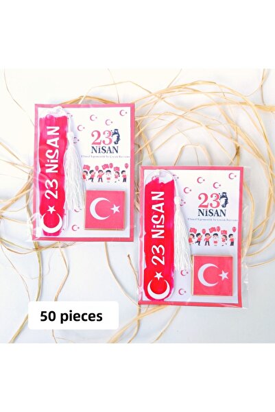 ORGANİZASYON HEDİYEM 50 PIECES 23 APRIL NATIONAL EGEMENITY AND CHILDREN'S HOL...