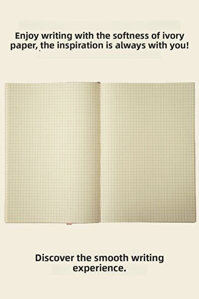 Victoria's Journals دفتر ملاحظات Softtons مع غطاء مرن - كريمي 128 yp. متقلب