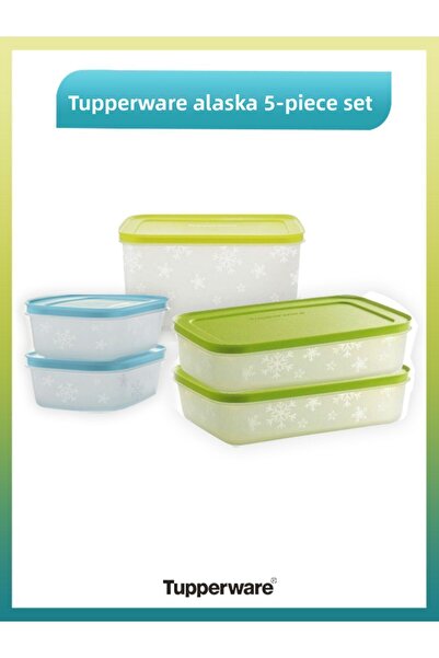 Tupperware Alaska New Set of 5