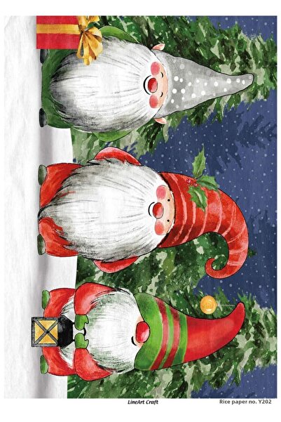 LİNEART ورق ديكوباج لاين آرت كرافت للعام الجديد رقم: 202
