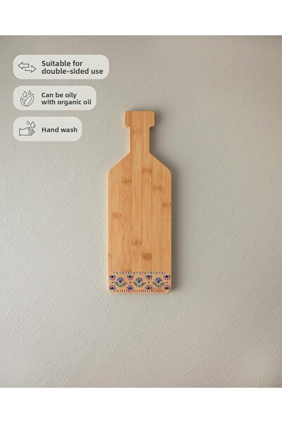 English Home Carnival Time Bamboo Cutting Board Pink 40X14 cm