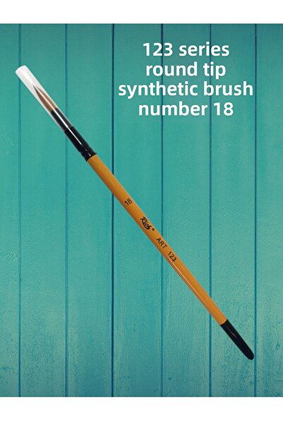 SEYFİKİRTASİYE 18 Номер 123 Серия Кръгла четка с синтетични косми