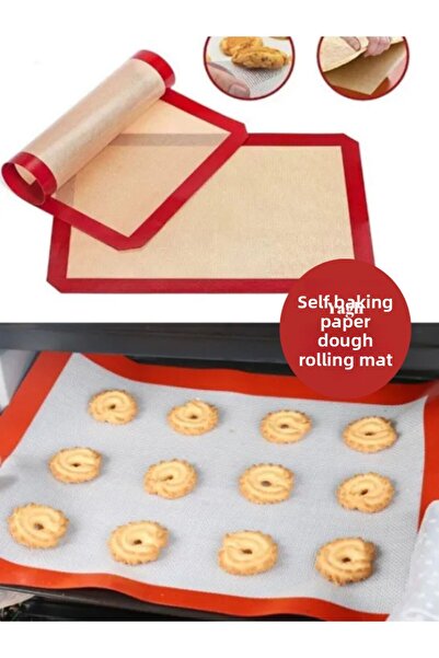 EMBazaar 30x40 Silicone Baking Mat - Bakable and Oil Dough Rolling Mat