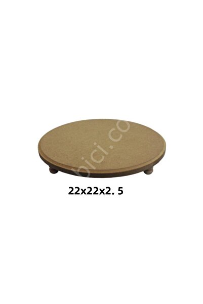 İstanbul Hobi حامل عرض دائري خشبي قائم L-172