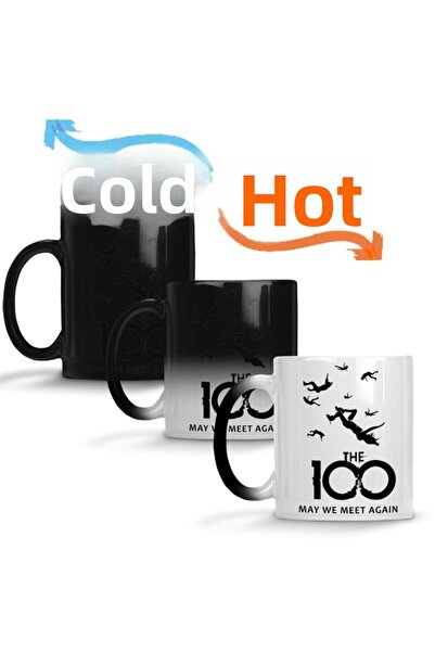 Baskı Dükkanı المائة 100 كوب سحري زجاجي بورسلين