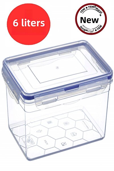 DEEMBRO Large Size 9 Lt Leakproof Sealed Silicone Vacuum Storage Container Box Airtight 29*21*18.5 cm