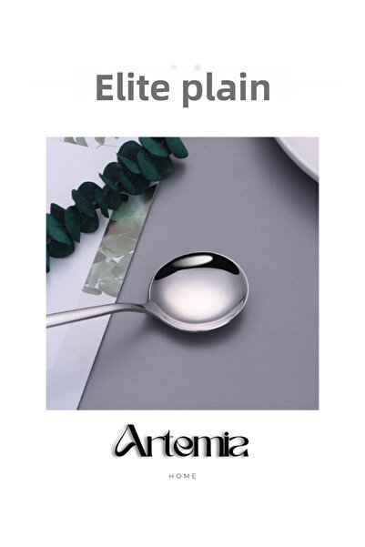 DMR LİFE 30 Piece Elite Plain Fork/Spoon Set Stainless Steel 18/10