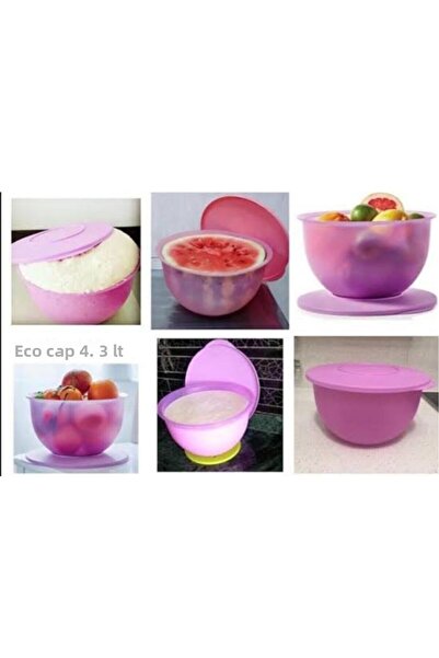 Tupperware حاوية تخزين صديقة للبيئة سعة 4.3 لتر