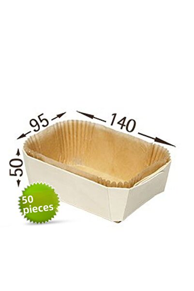 Panibois قالب خبز كيك خشبي من برينس 140 مكون من 50 قطعة