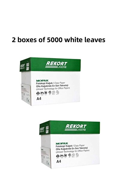 Mopak 5000 ورقة بيضاء سجل A4 ورق فوتوكوي