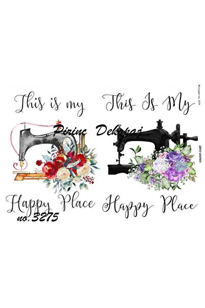 LİNEART ورق ديكوباج نحاسي رقم: 3275 - 29x42 سم