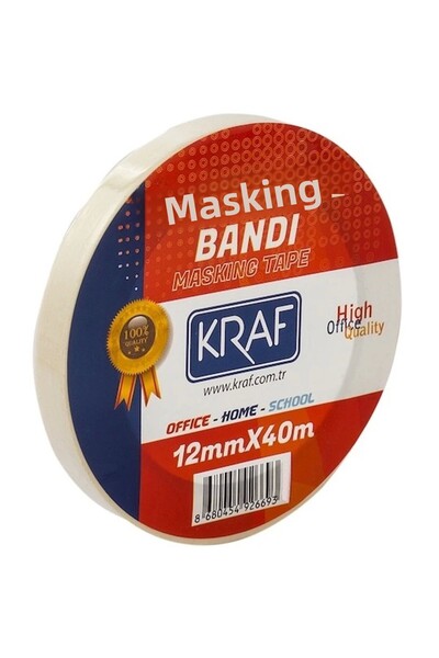 KRAF 4012g Masking Tape - 12mmx40m