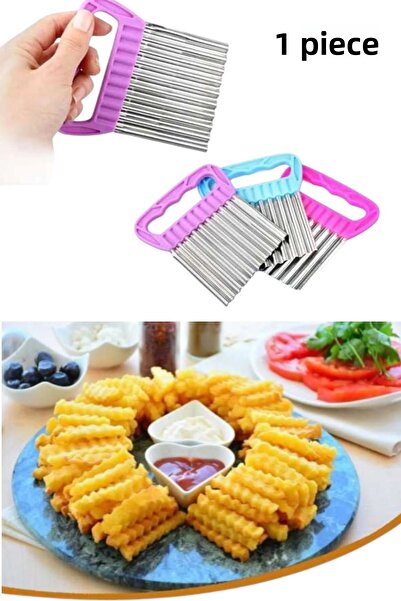 CocoVia قطاعة الفواكه والخضروات |   شرائح تقطيع الفواكه والخضروات على شكل شرا...