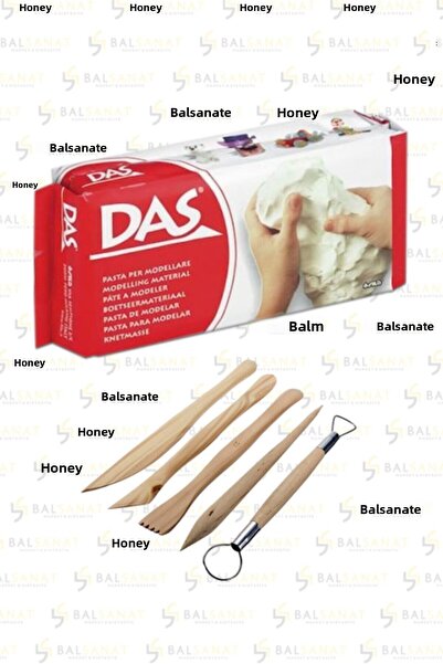 BAL SANAT Das White Ceramic Dough 1 Kg. + Modeling Pen