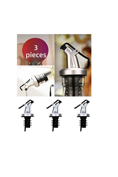 Albergio 3 Pieces Drip-Free Oil Pot Cover - Drip-Free and Leak-Proof Head Oil...