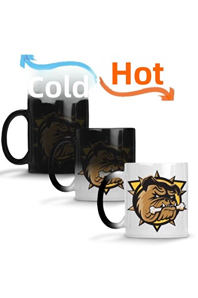 Baskı Dükkanı كوب جورجيا بولدوجز الصلصال السحري من البورسلين