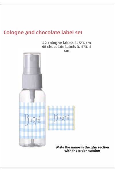 43 cici süsler organizasyon Κολωνία και Σοκολάτα Ανδρικό Μωρό 90 Τεμάχια Σύνο...