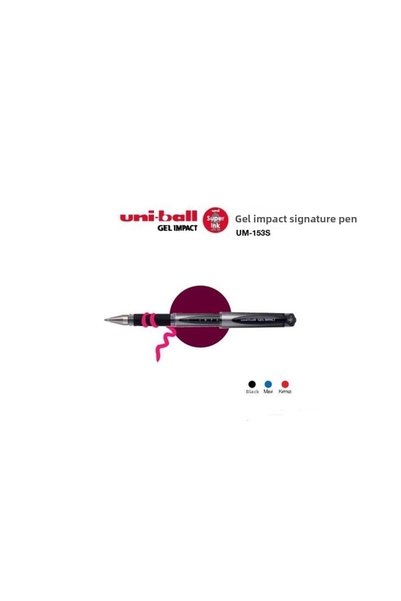 UNİ-BALL قلم حبر جل Signo برأس عريض 1.0 مم أزرق Um-153s