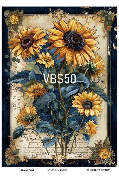 LİNEART VBS50- ورق ديكوباج نحاسي - 30×42 سم