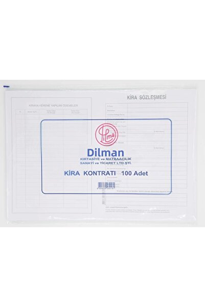 Dilman عقد تأجير 100 قطعة