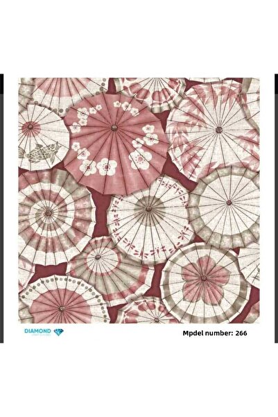 DERYA DESİNG ART ورق ديكوباج نحاسي - DMND266، 30x30 سم