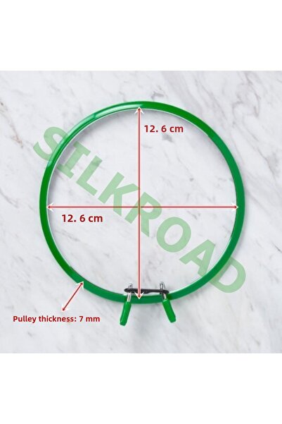 Nurge Medium Metal Pulley - 126mm - 7mm - 5 Different Color Options