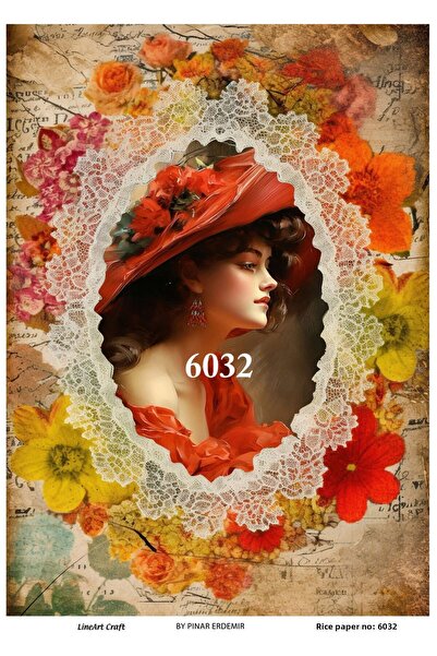 LİNEART ورق تزيين نحاسي مقاس 29 × 42 سم - رقم: 6032