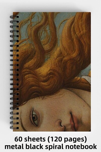 Anime Marketi دفتر ملاحظات ذو غلاف صلب بتصميم A5 حلزوني عتيق 120 ورقة