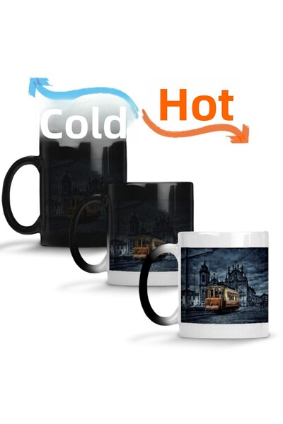 Baskı Dükkanı كوب ترام السحري بورسلين