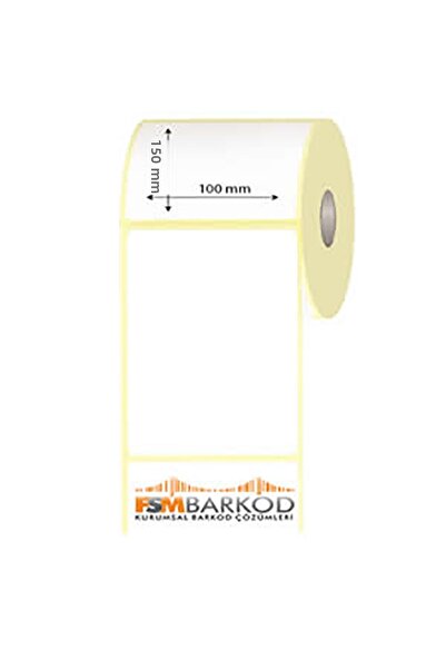 Etiketimiz Etichetă 100x150 Cod de bare termic (250 bucăți) 1 rolă