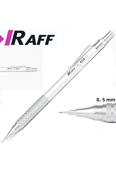 Raff قلم معدني أبيض - 0.5 مم، متعدد الاستخدامات 20647
