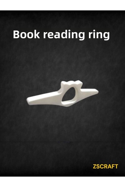 zscraft Δαχτυλίδι ανάγνωσης βιβλίων γάτας