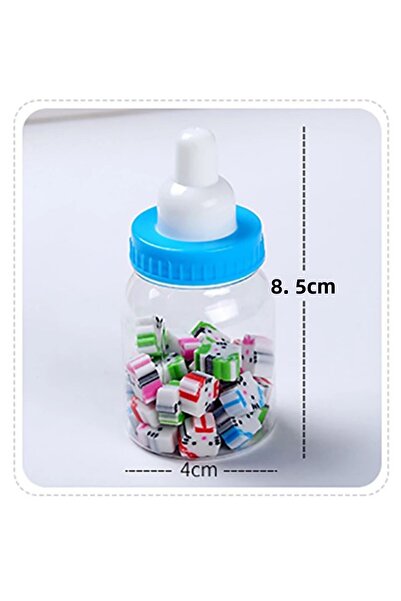 şekeyci مجموعة ممحاة مطاطية لزجاجات الأطفال مكونة من 3 قطع