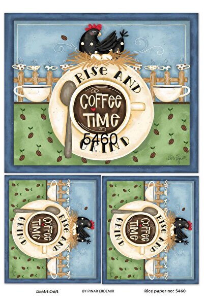 LİNEART ورق ديكوباج نحاسي Lineart 29X42 رقم: L5460