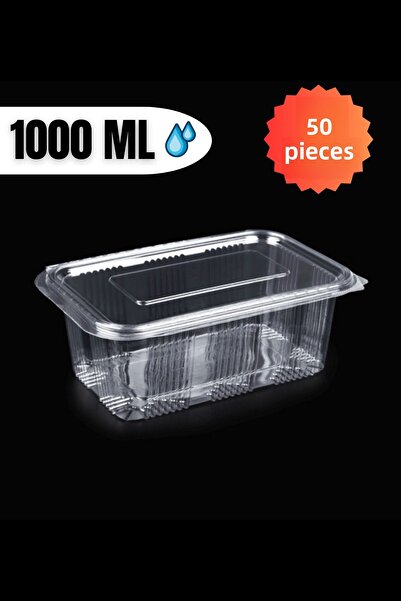 YOK YOK AMBALAJ حاوية تخزين للاستعمال مرة واحدة مع غطاء بلاستيكي حاوية مانعة ...