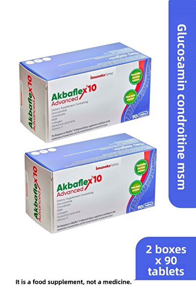 Imuneks Farma أكبا فليكس ® 10 أقراص متقدمة 90 × 2 قطعة