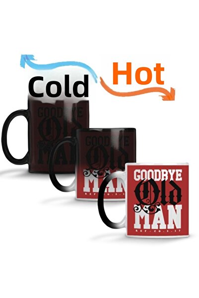 Baskı Dükkanı كوب وداعا للرجل العجوز السحري من البورسلين