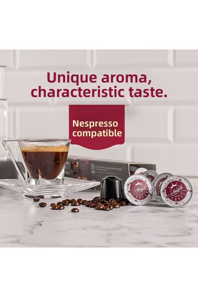Anisah Coffee Bolivar Capsule Coffee |   10's |   Nespresso Compatible |   Aluminum Capsule